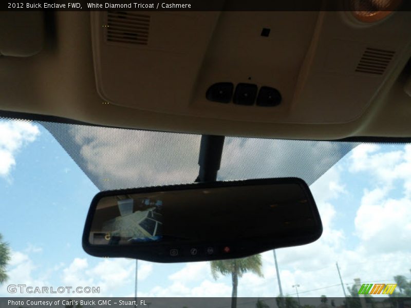 White Diamond Tricoat / Cashmere 2012 Buick Enclave FWD