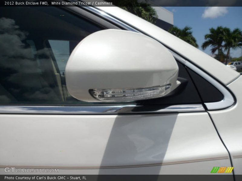 White Diamond Tricoat / Cashmere 2012 Buick Enclave FWD