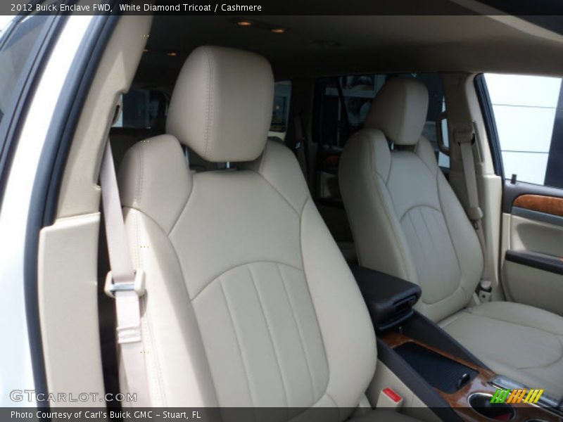 White Diamond Tricoat / Cashmere 2012 Buick Enclave FWD