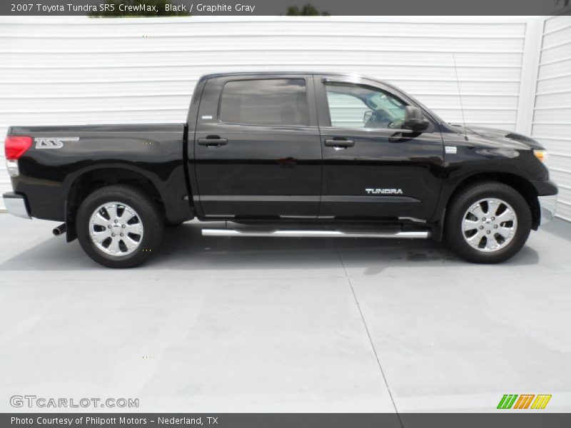 Black / Graphite Gray 2007 Toyota Tundra SR5 CrewMax