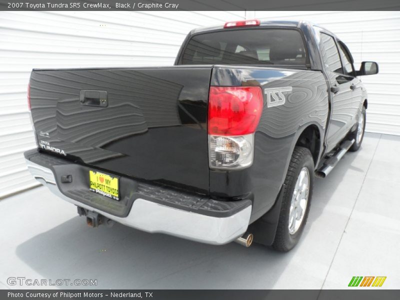 Black / Graphite Gray 2007 Toyota Tundra SR5 CrewMax