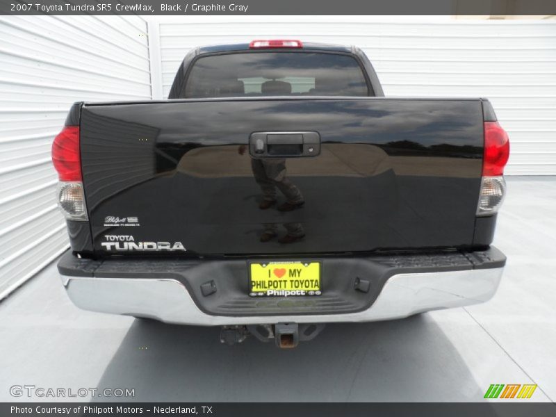 Black / Graphite Gray 2007 Toyota Tundra SR5 CrewMax