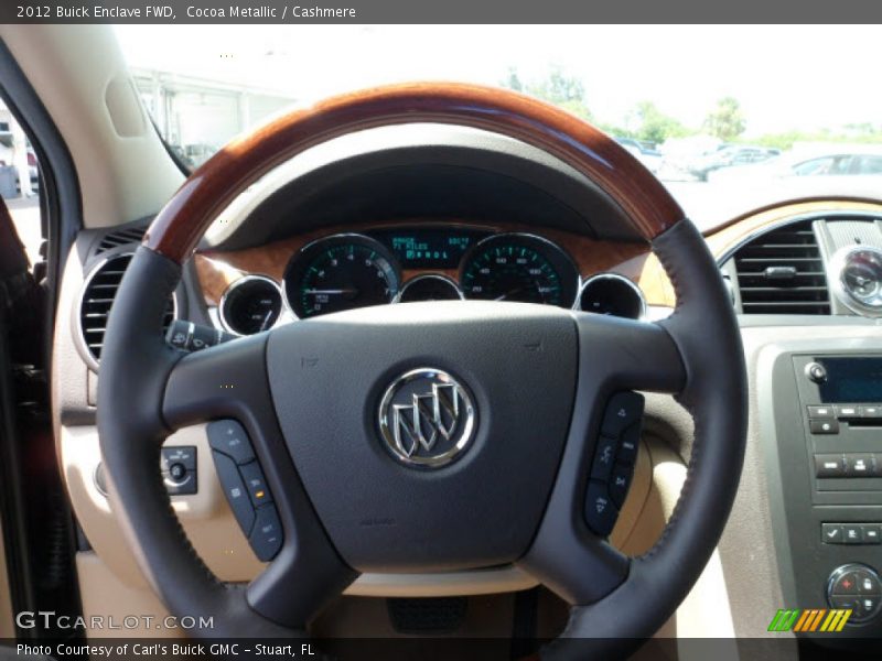 Cocoa Metallic / Cashmere 2012 Buick Enclave FWD