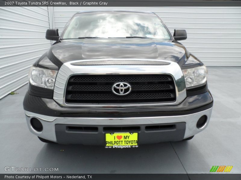 Black / Graphite Gray 2007 Toyota Tundra SR5 CrewMax