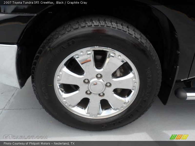 Black / Graphite Gray 2007 Toyota Tundra SR5 CrewMax
