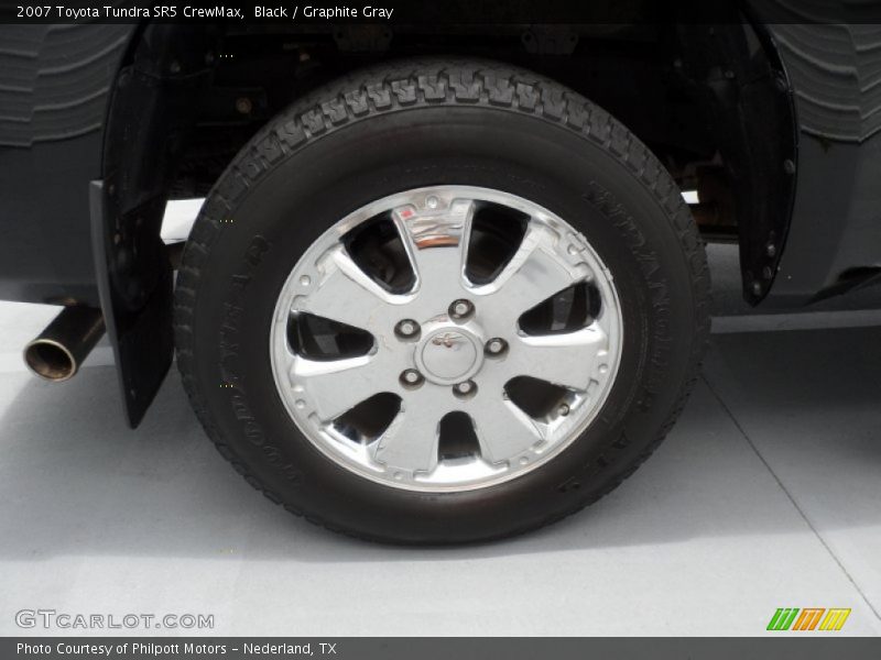 Black / Graphite Gray 2007 Toyota Tundra SR5 CrewMax