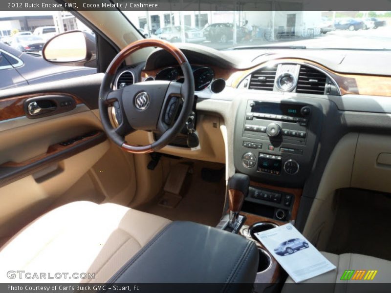 Cocoa Metallic / Cashmere 2012 Buick Enclave FWD