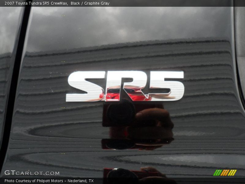 Black / Graphite Gray 2007 Toyota Tundra SR5 CrewMax