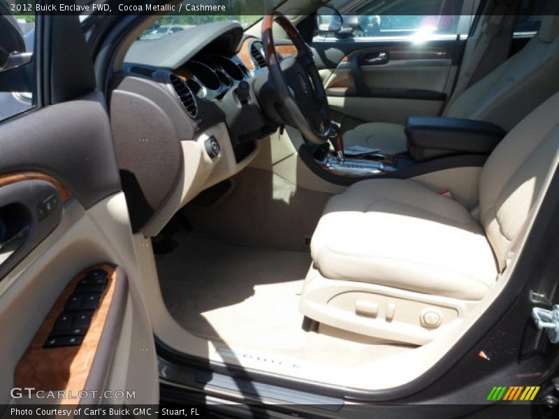 Cocoa Metallic / Cashmere 2012 Buick Enclave FWD