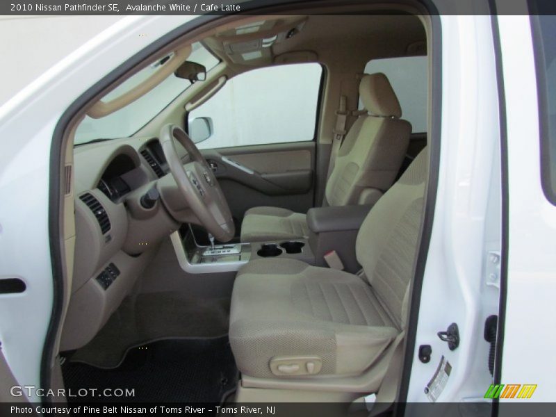 Avalanche White / Cafe Latte 2010 Nissan Pathfinder SE