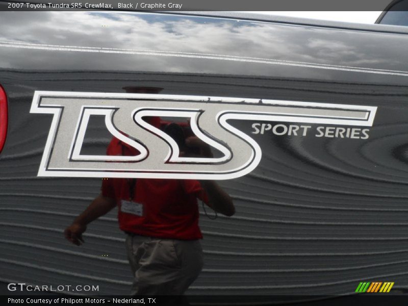 Black / Graphite Gray 2007 Toyota Tundra SR5 CrewMax