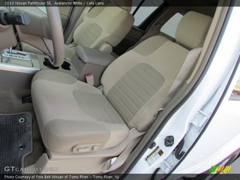 Avalanche White / Cafe Latte 2010 Nissan Pathfinder SE