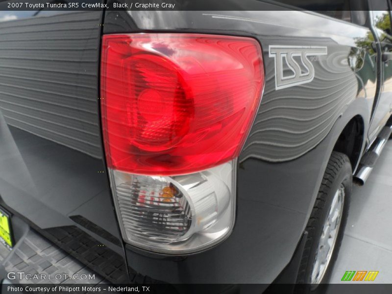 Black / Graphite Gray 2007 Toyota Tundra SR5 CrewMax