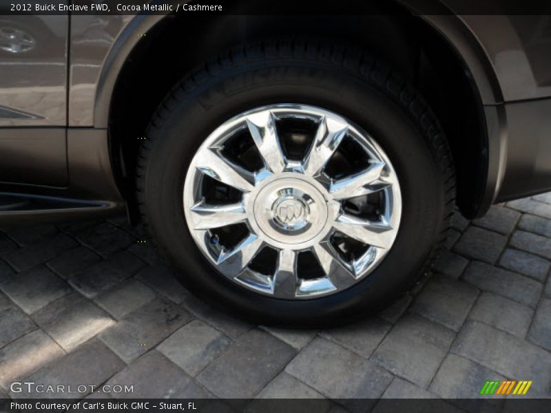 Cocoa Metallic / Cashmere 2012 Buick Enclave FWD