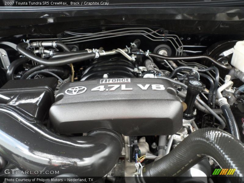 Black / Graphite Gray 2007 Toyota Tundra SR5 CrewMax