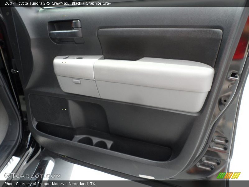 Black / Graphite Gray 2007 Toyota Tundra SR5 CrewMax