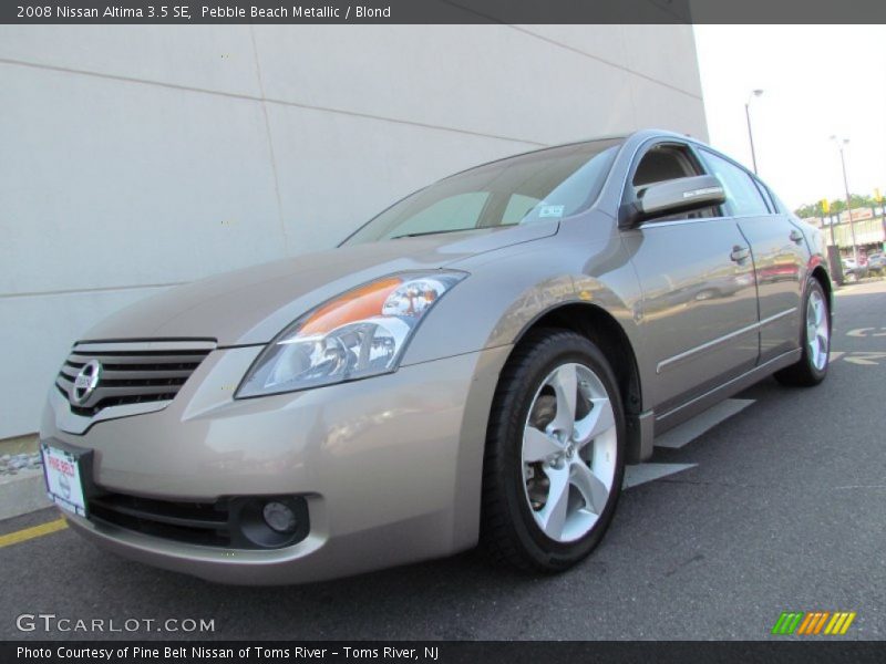 Pebble Beach Metallic / Blond 2008 Nissan Altima 3.5 SE