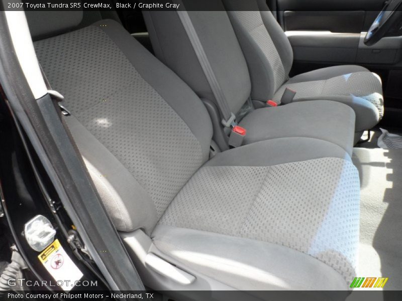 Black / Graphite Gray 2007 Toyota Tundra SR5 CrewMax