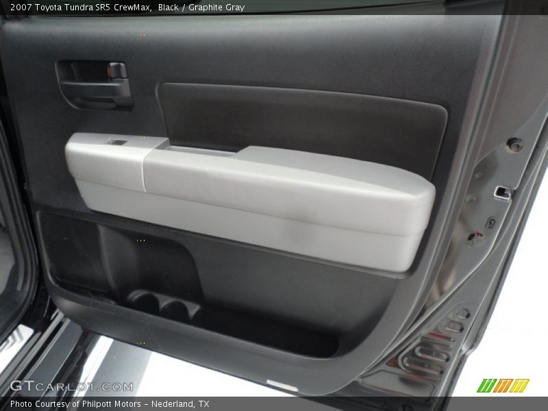 Black / Graphite Gray 2007 Toyota Tundra SR5 CrewMax