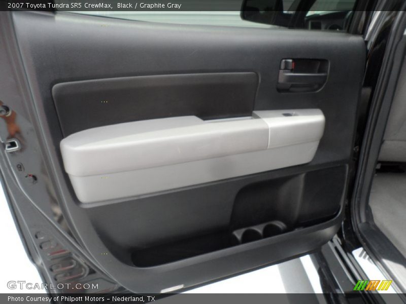 Black / Graphite Gray 2007 Toyota Tundra SR5 CrewMax