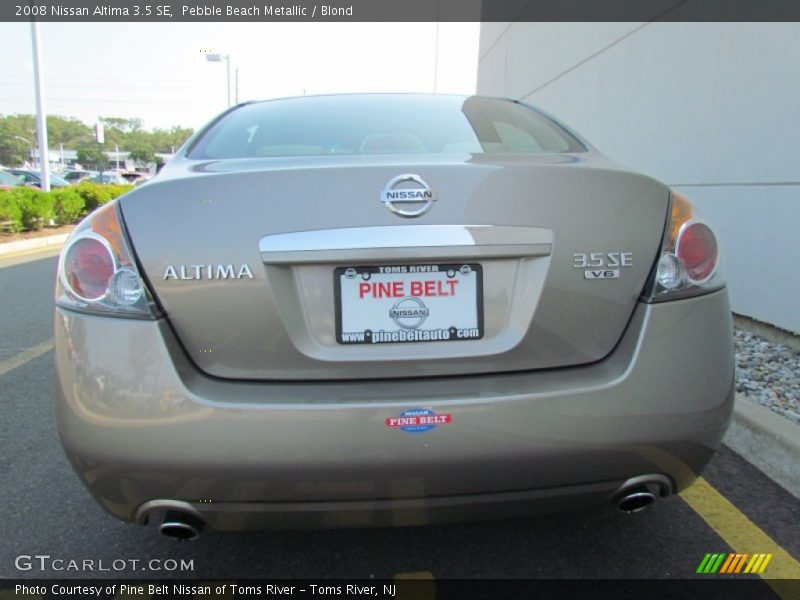 Pebble Beach Metallic / Blond 2008 Nissan Altima 3.5 SE