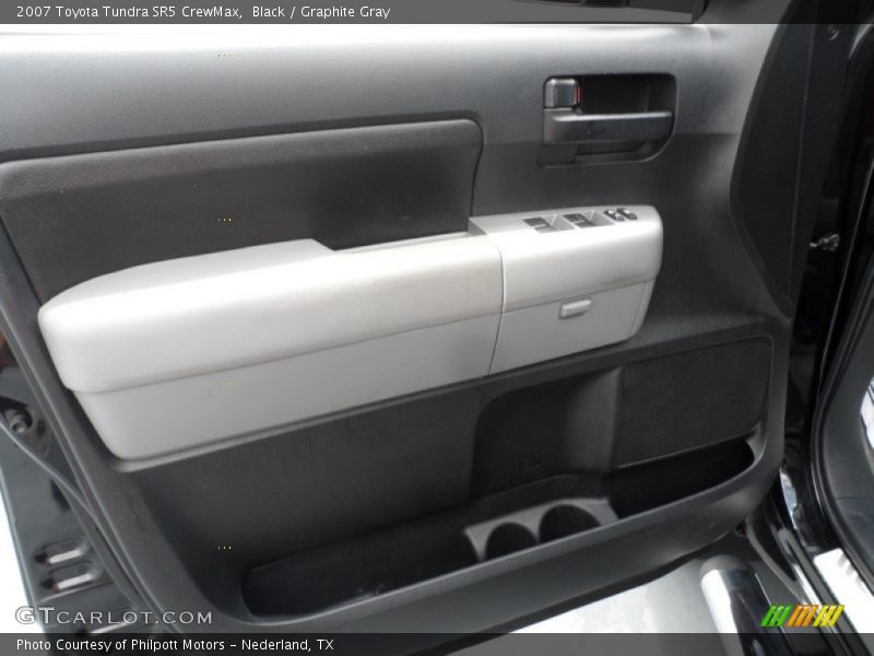 Black / Graphite Gray 2007 Toyota Tundra SR5 CrewMax