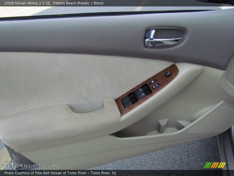 Pebble Beach Metallic / Blond 2008 Nissan Altima 3.5 SE