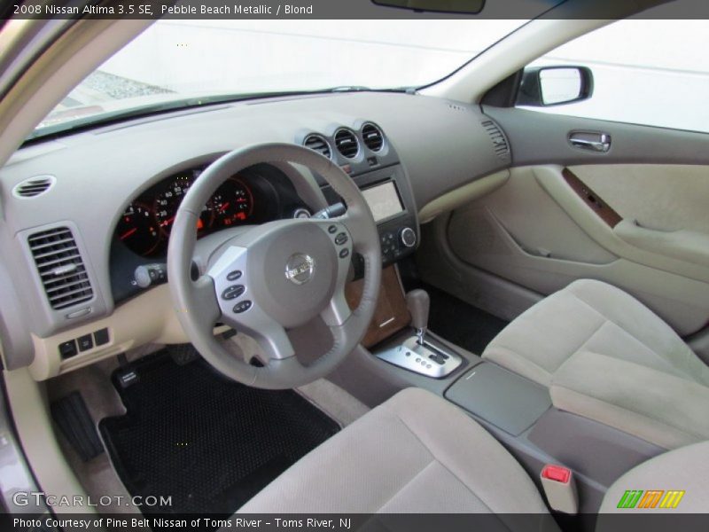 Pebble Beach Metallic / Blond 2008 Nissan Altima 3.5 SE