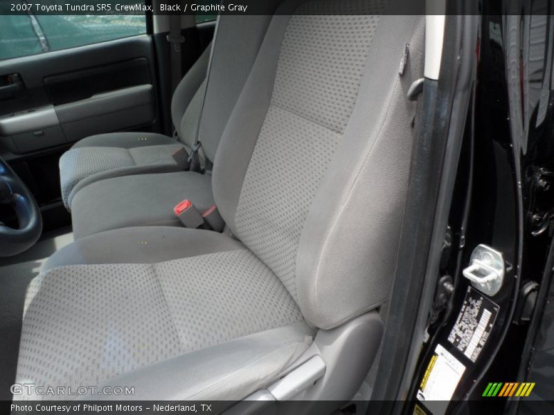 Black / Graphite Gray 2007 Toyota Tundra SR5 CrewMax
