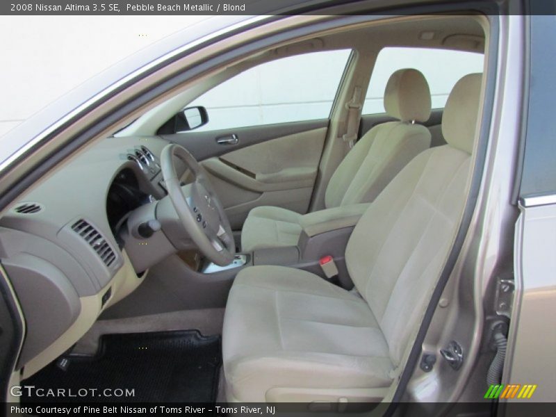 Pebble Beach Metallic / Blond 2008 Nissan Altima 3.5 SE