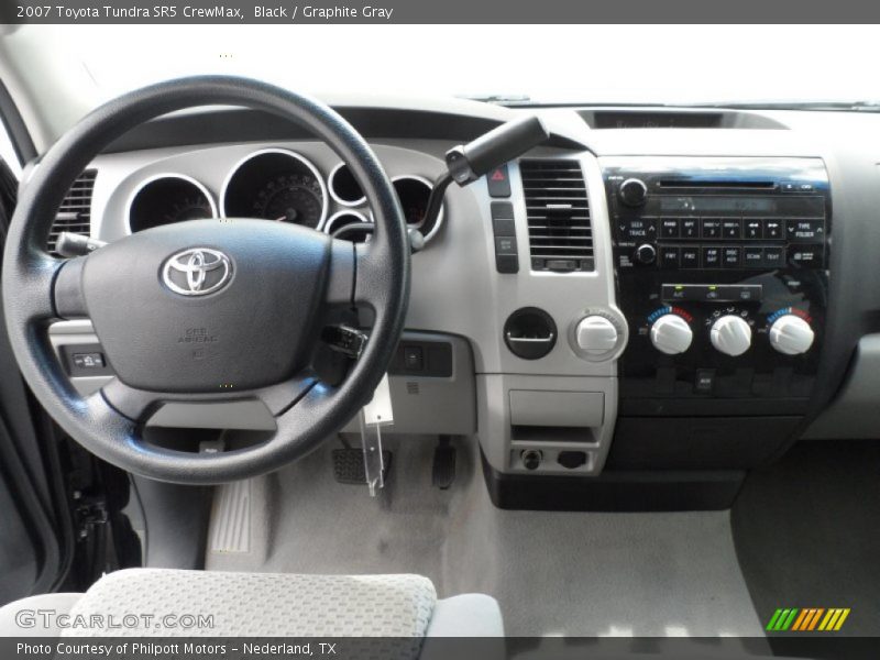 Black / Graphite Gray 2007 Toyota Tundra SR5 CrewMax