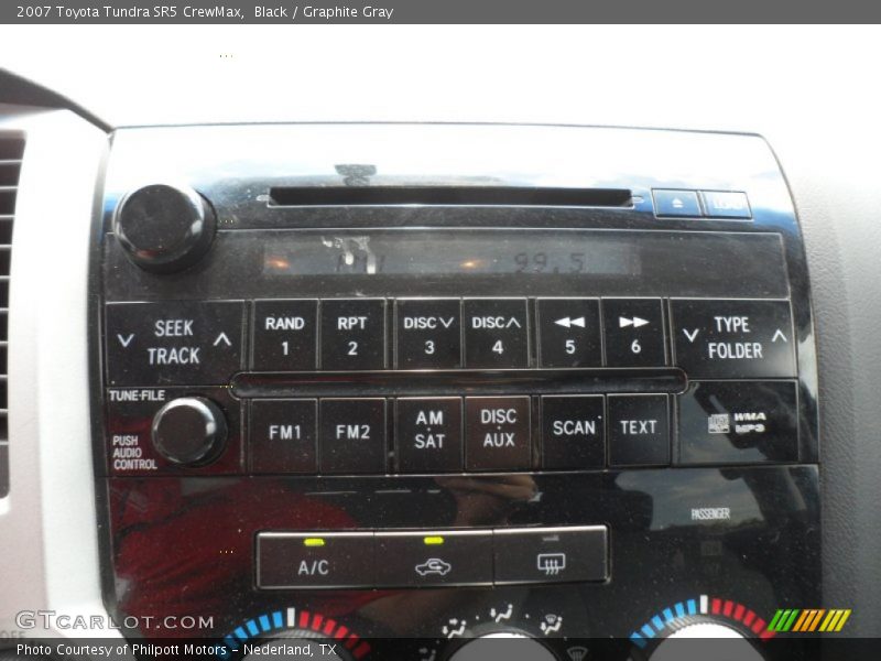Black / Graphite Gray 2007 Toyota Tundra SR5 CrewMax