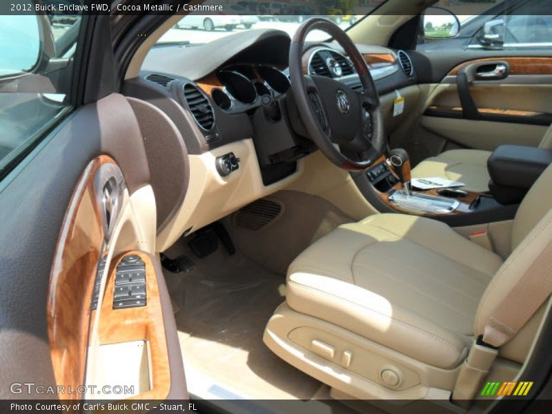Cocoa Metallic / Cashmere 2012 Buick Enclave FWD