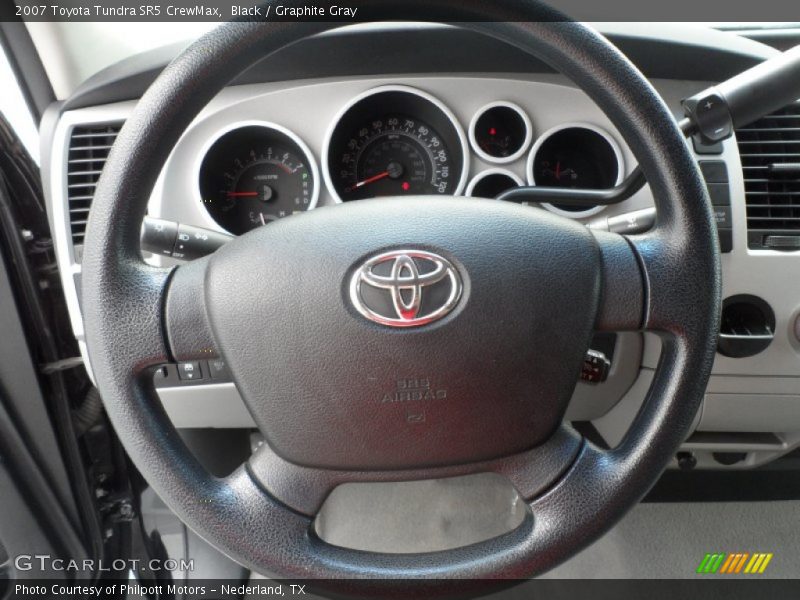 Black / Graphite Gray 2007 Toyota Tundra SR5 CrewMax