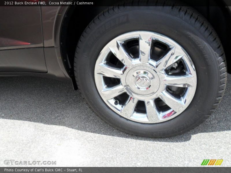 Cocoa Metallic / Cashmere 2012 Buick Enclave FWD