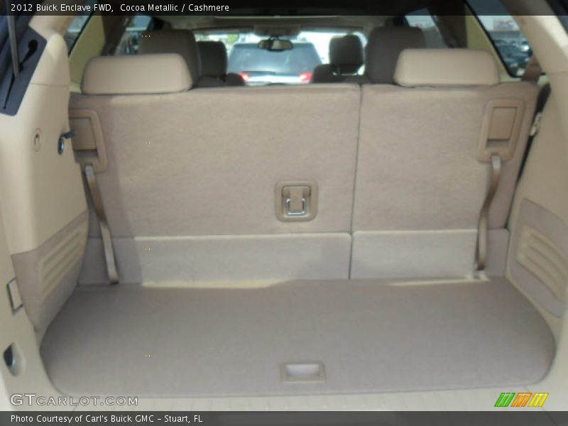 Cocoa Metallic / Cashmere 2012 Buick Enclave FWD