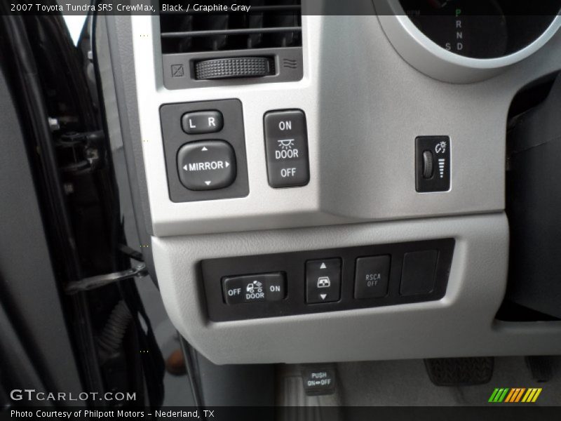 Black / Graphite Gray 2007 Toyota Tundra SR5 CrewMax