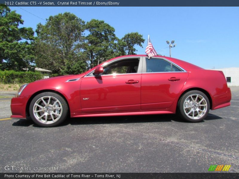  2012 CTS -V Sedan Crystal Red Tintcoat
