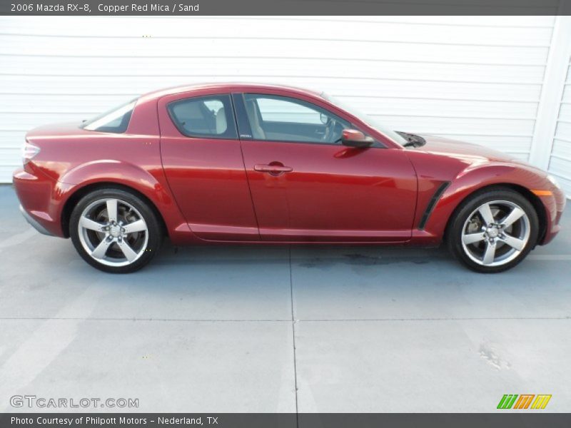 Copper Red Mica / Sand 2006 Mazda RX-8