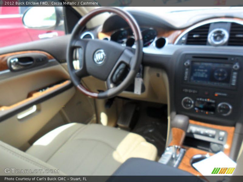 Cocoa Metallic / Cashmere 2012 Buick Enclave FWD