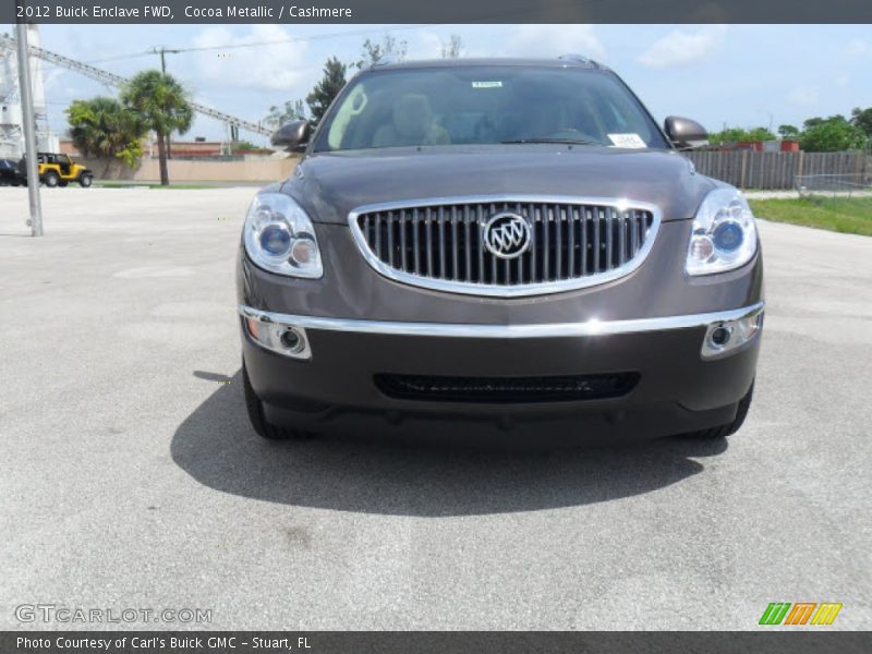 Cocoa Metallic / Cashmere 2012 Buick Enclave FWD