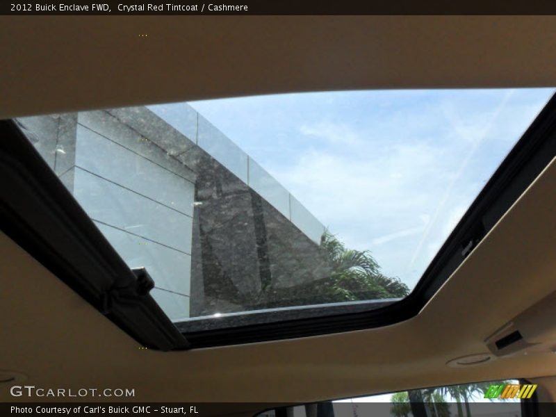 Crystal Red Tintcoat / Cashmere 2012 Buick Enclave FWD