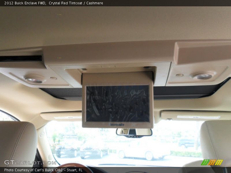 Crystal Red Tintcoat / Cashmere 2012 Buick Enclave FWD