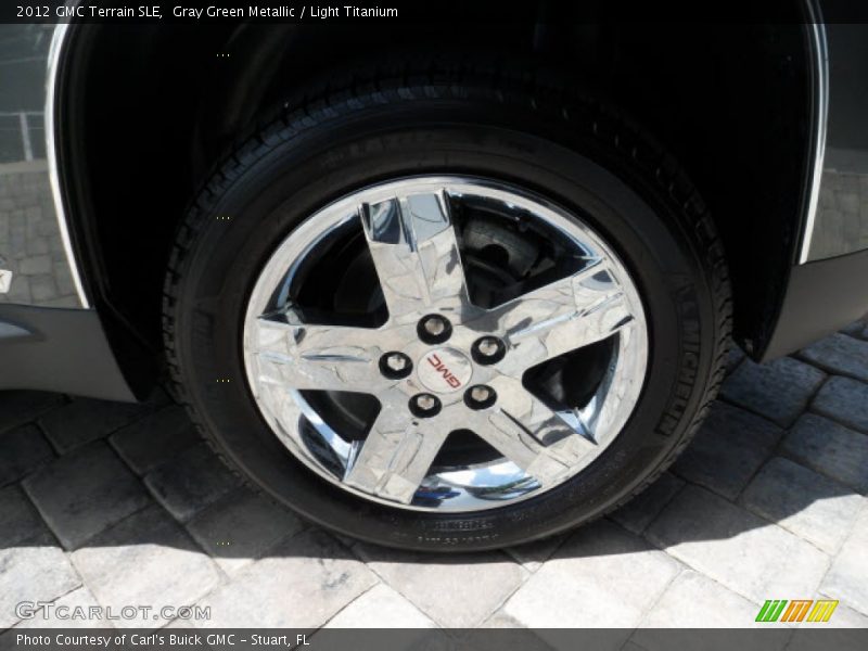 Gray Green Metallic / Light Titanium 2012 GMC Terrain SLE
