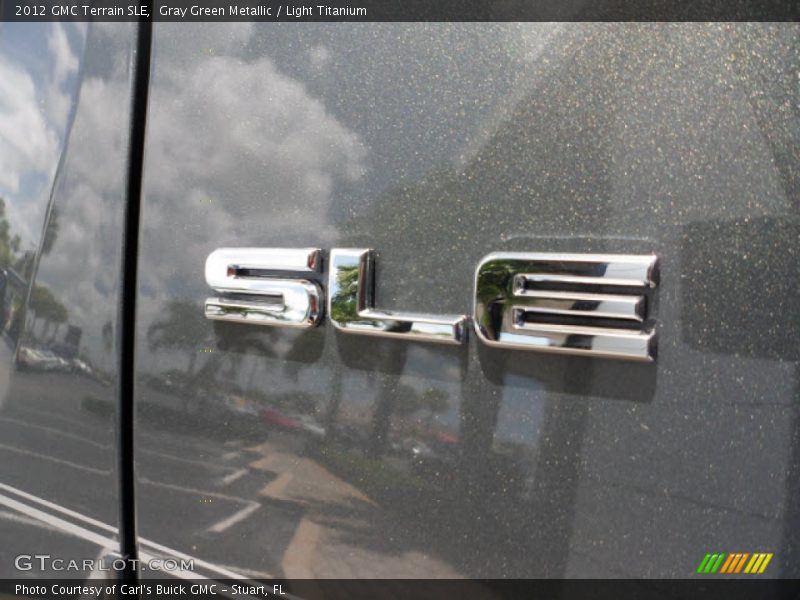 Gray Green Metallic / Light Titanium 2012 GMC Terrain SLE