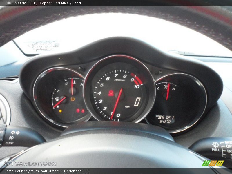 Copper Red Mica / Sand 2006 Mazda RX-8