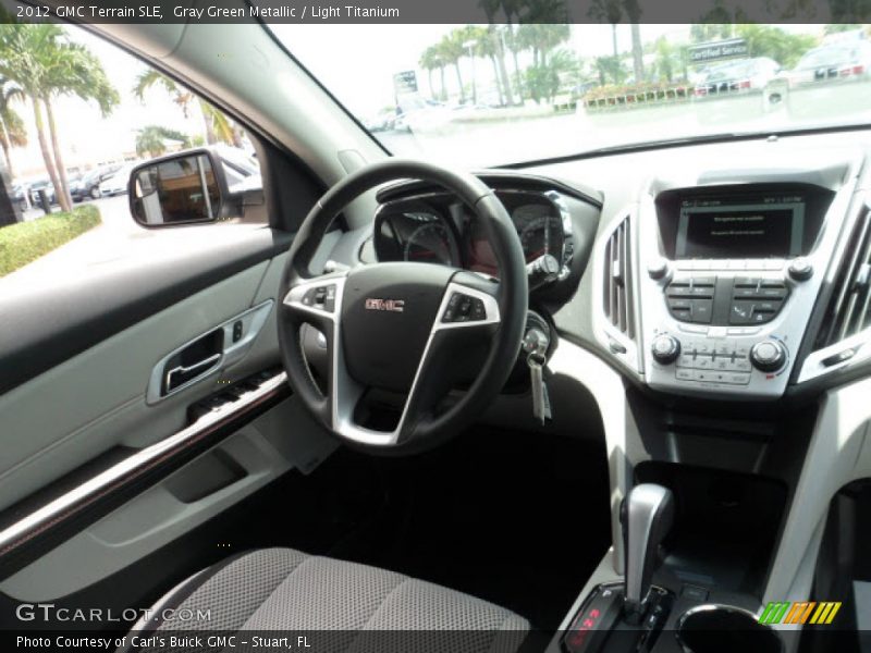 Gray Green Metallic / Light Titanium 2012 GMC Terrain SLE