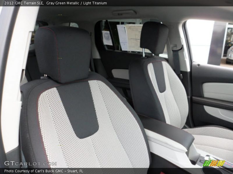 Gray Green Metallic / Light Titanium 2012 GMC Terrain SLE