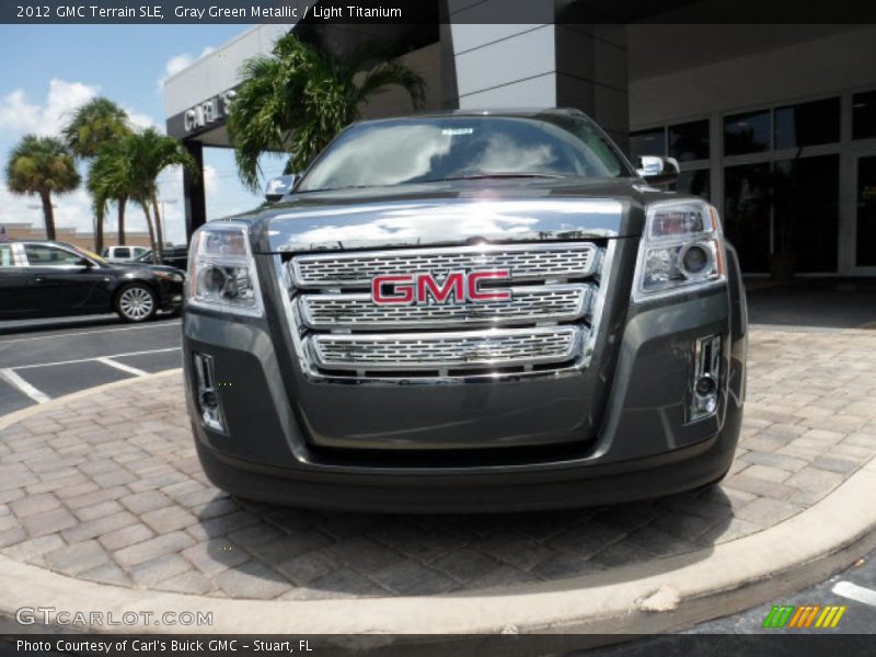 Gray Green Metallic / Light Titanium 2012 GMC Terrain SLE