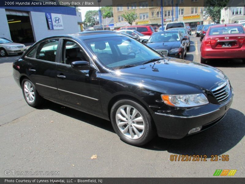 Ebony Black / Black 2006 Hyundai Azera Limited